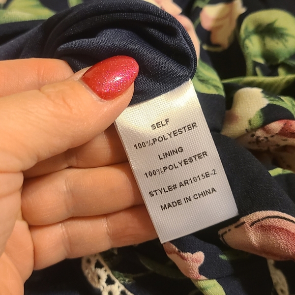 Smukke Girls' Floral Romper in Size 12 - Picture 3 of 6